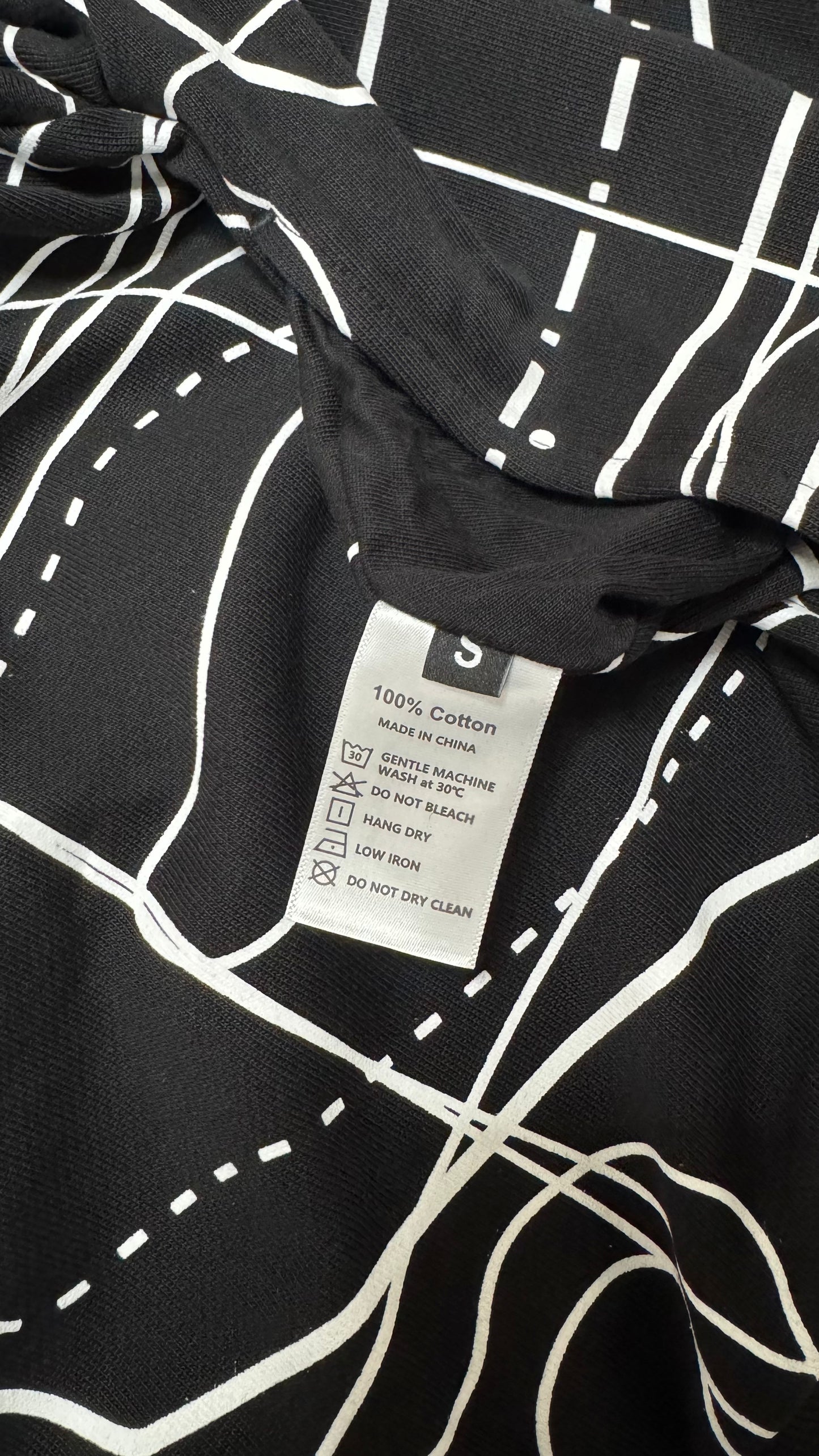 Black Reversible Topo Zip-Up